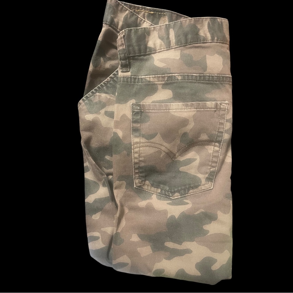 Levi’s 511 Slim Jeans in Camouflage EXCELLENT Hard to Find! Size:16R (28Wx28L)